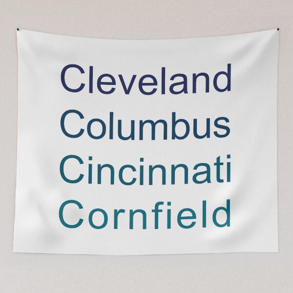 Item preview, Four Ohio Places to Live designed and sold by robenster.