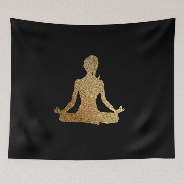 Artikelvorschau, Yoga-Pose, Meditationskunst entworfen und verkauft von MariaMarinova.