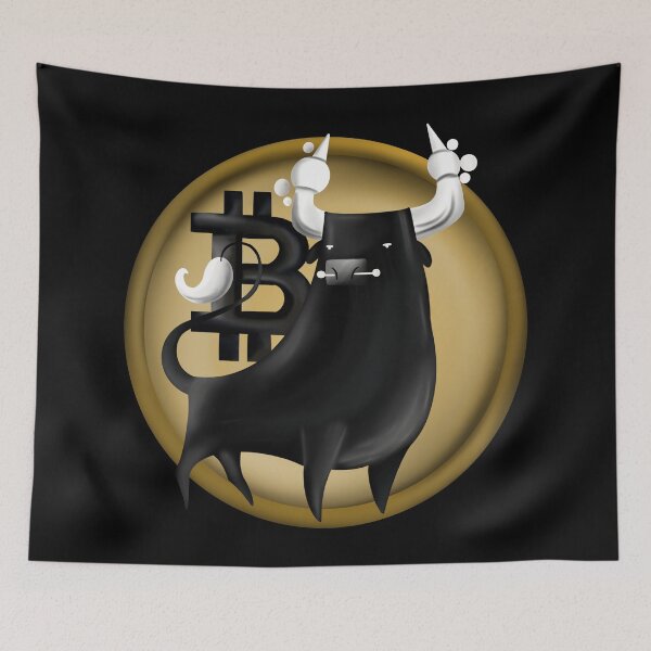 Item preview, Bitcoin BTC Bull Market Bull Market Crypto Bull Gift designed and sold by Chutneys.