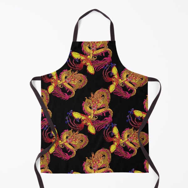 Item preview, Chinese dragon and phoenix designed and sold by NatalliaNovik.