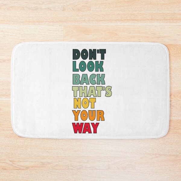 Item preview,   Don't look back that's not your way designed and sold by YAHIA-14.