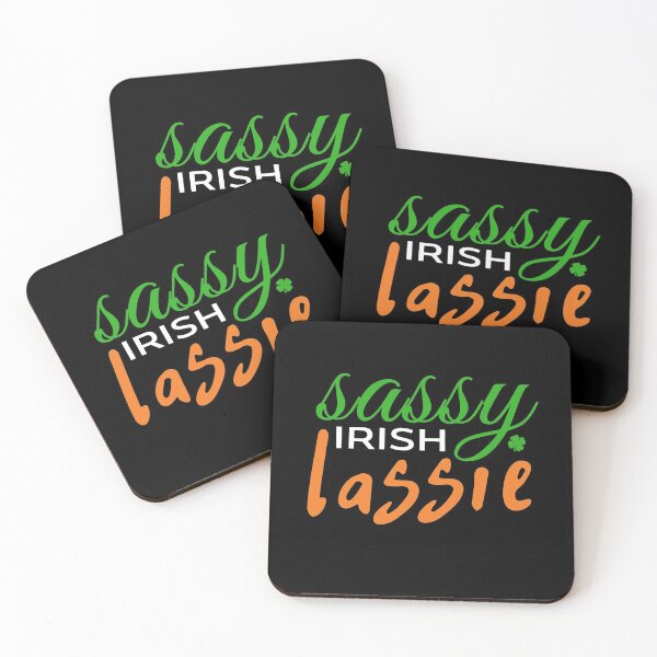 Item preview, Sassy Irish Lassie Cute Irish Girl St.Patricks Day Slogan designed and sold by sillyquestions.