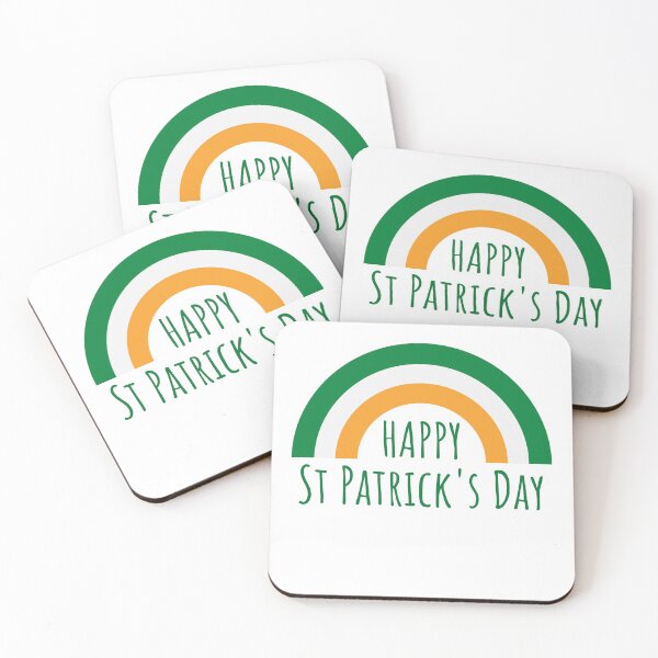 Item preview, Happy St Patrick's Day Irish Pride Rainbow designed and sold by The Mad Hermit.