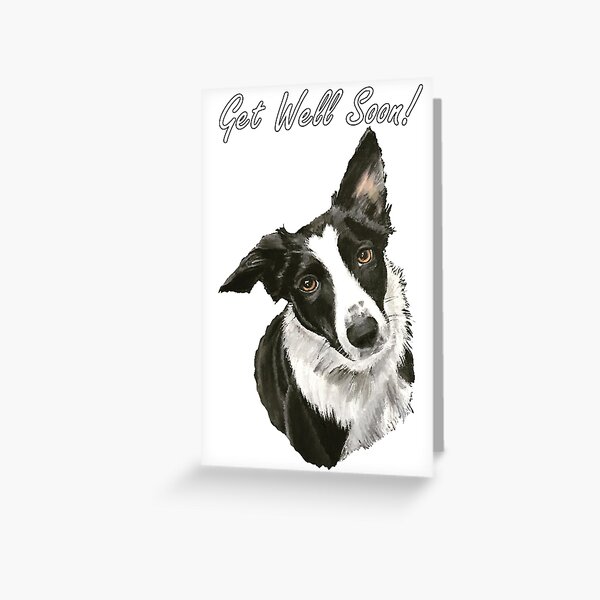 Look of Affection - Get Well Soon Card Greeting Card