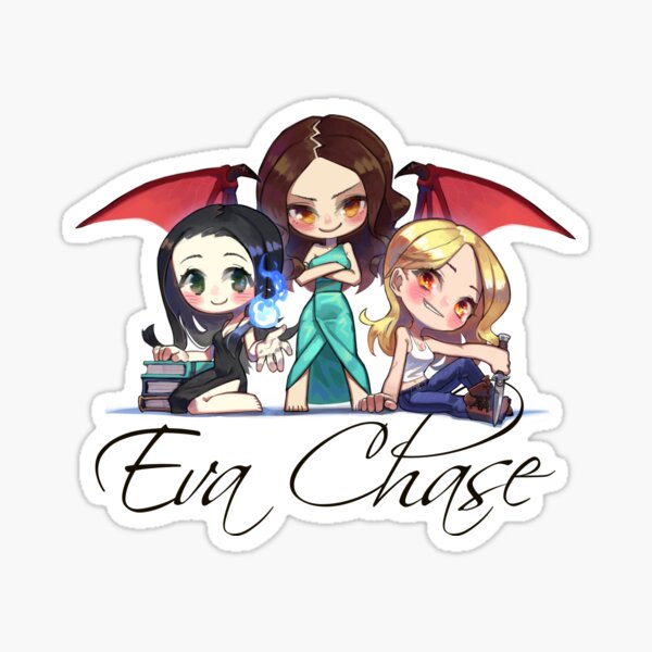 Eva Chase Character Chibis Sticker