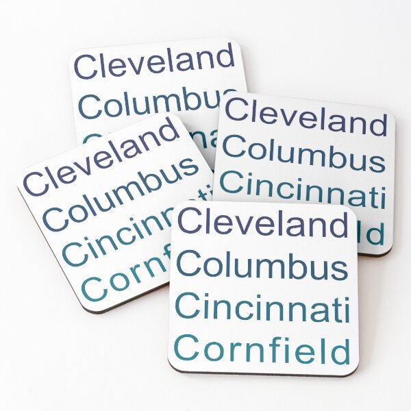 Item preview, Four Ohio Places to Live designed and sold by robenster.