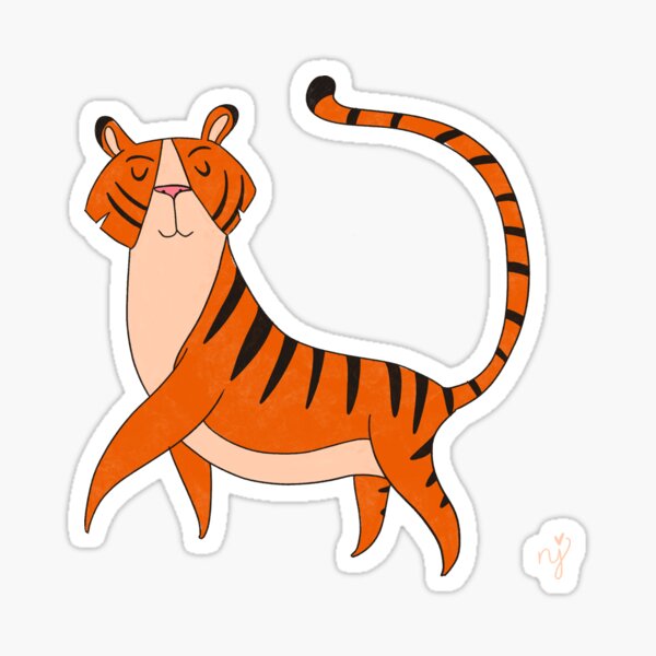 Tiger Cartoon Stripes Gifts & Merchandise for Sale | Redbubble