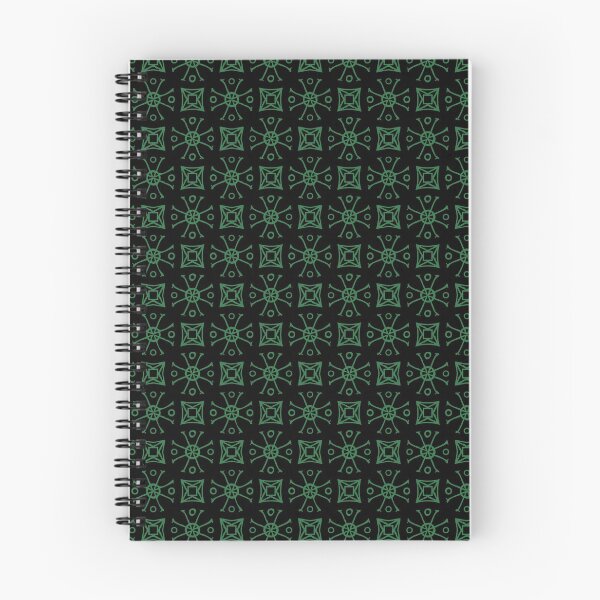Item preview,  Geometric Pattern Doodly Black Green  designed and sold by Antava.