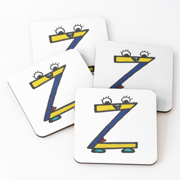 Item preview, Z is for Zeta  : Letter Z Alien Robot designed and sold by StudioZeta.