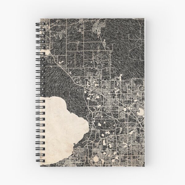 Item preview, APOPKA map Florida Ink lines designed and sold by InkMaps.
