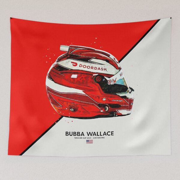 Item preview, Bubba Wallace NASCAR 2021 Crash Helmet designed and sold by d25bev.