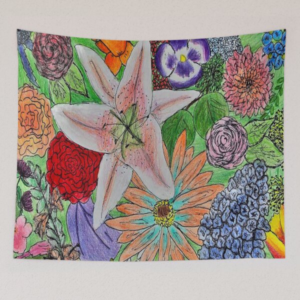 Item preview, Flower Collage designed and sold by Mattsonlauryn.