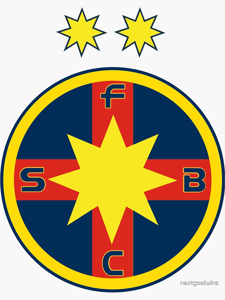 Soccer League Lighting Blue FC Steaua Bucuresti Greeting Card