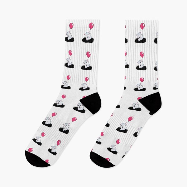 Item preview, A Hamster Rises From A Black Hole With A Pink Balloon designed and sold by Paulina Vanlife.