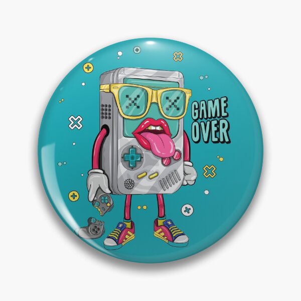 Item preview, Retro Arcade Emulator Game , Game Over designed and sold by DigitalArts24.