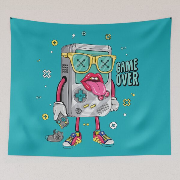 Item preview, Retro Arcade Emulator Game , Game Over designed and sold by DigitalArts24.