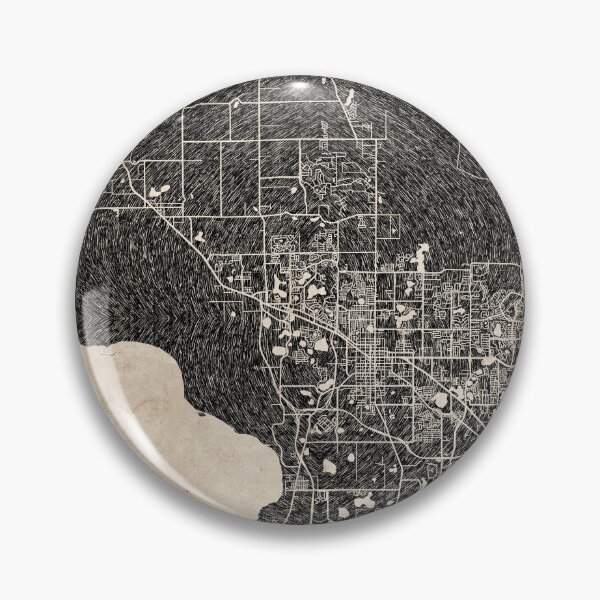 Item preview, APOPKA map Florida Ink lines 2 designed and sold by InkMaps.