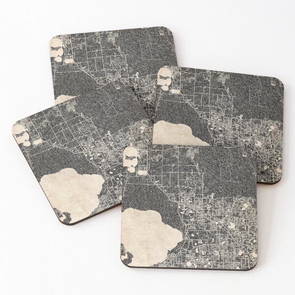 Item preview, APOPKA map Florida Ink lines 2 designed and sold by InkMaps.