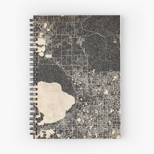 Item preview, APOPKA map Florida Ink lines 2 designed and sold by InkMaps.