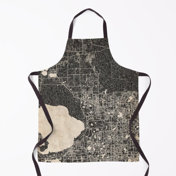 Item preview, APOPKA map Florida Ink lines 2 designed and sold by InkMaps.
