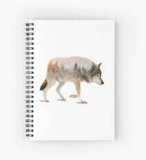 Wolf Spiral Notebook