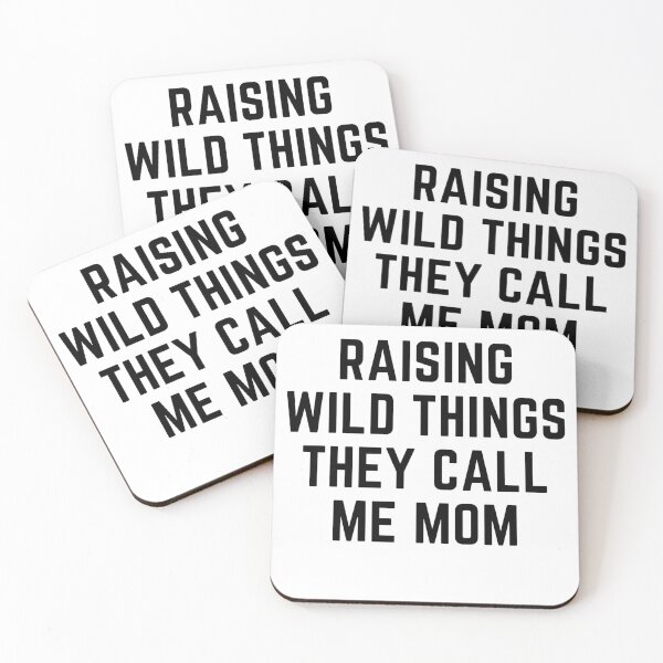 Item preview, RAISING WILD THINGS sarcastic quote sticker [P-Q 160][839]  designed and sold by HIPNOTIZAR  CRAFTS.