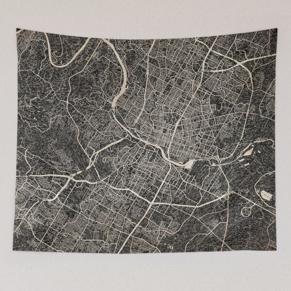 Item preview, AUSTIN map Texas Ink lines designed and sold by InkMaps.