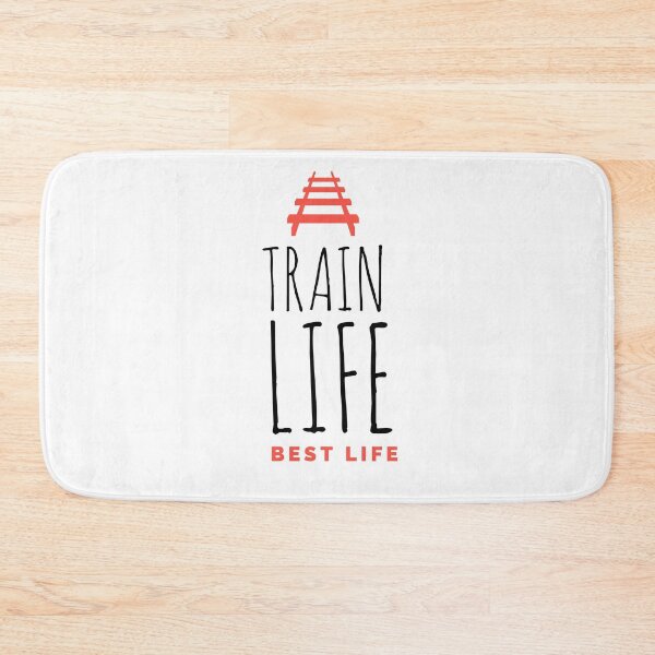 Artikelvorschau, Train life best life love trains train driver best retrain driver entworfen und verkauft von Tropical Blood.