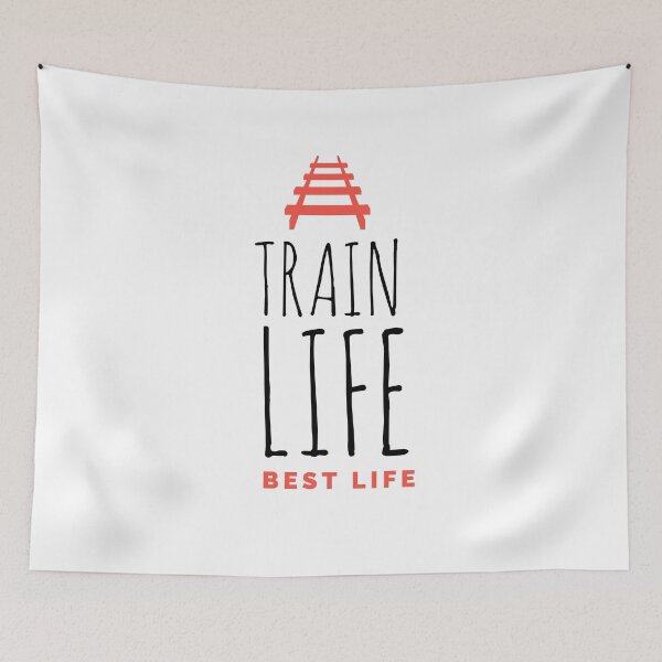 Artikelvorschau, Train life best life love trains train driver best retrain driver entworfen und verkauft von Tropical Blood.