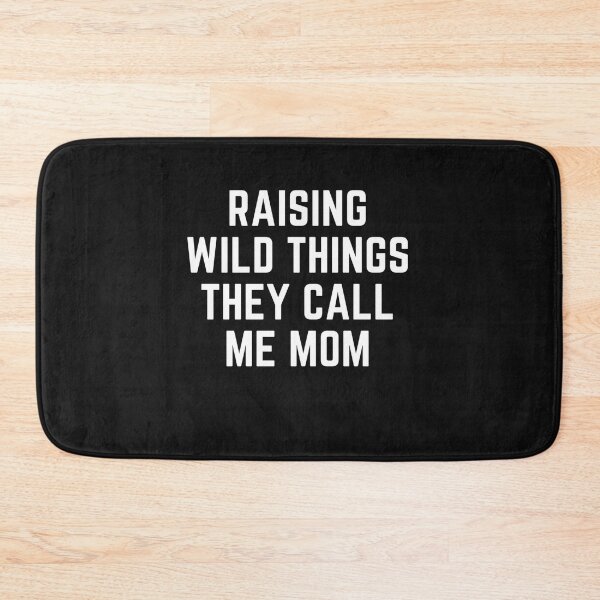 Item preview, RAISING WILD THINGS sarcastic quote sticker [P-Q 160B][840]  designed and sold by HIPNOTIZAR  CRAFTS.
