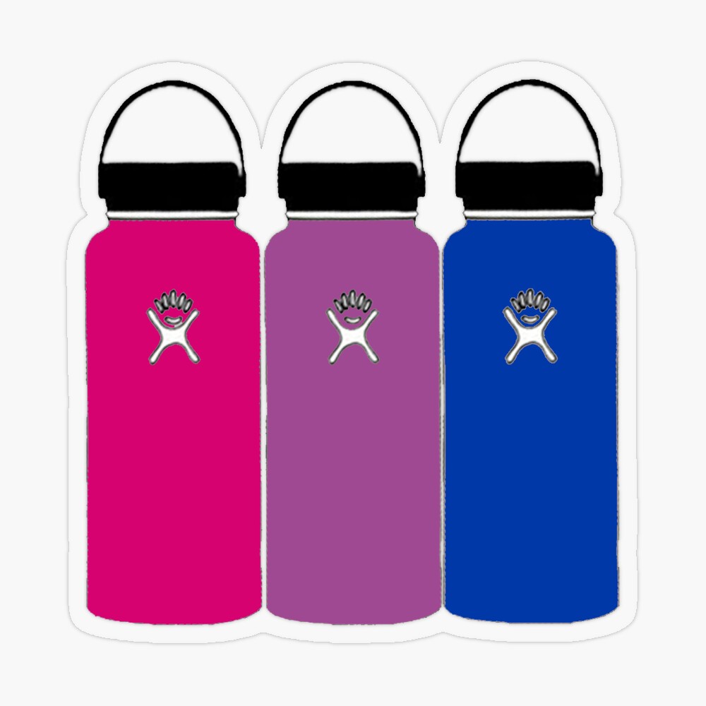 Pastel Pink Hydro Flask Sticker for Sale by laylacreates