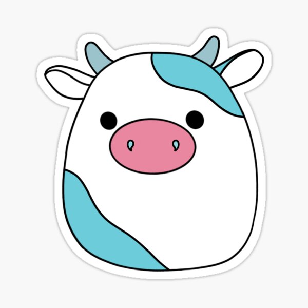 blue cow squishmallow