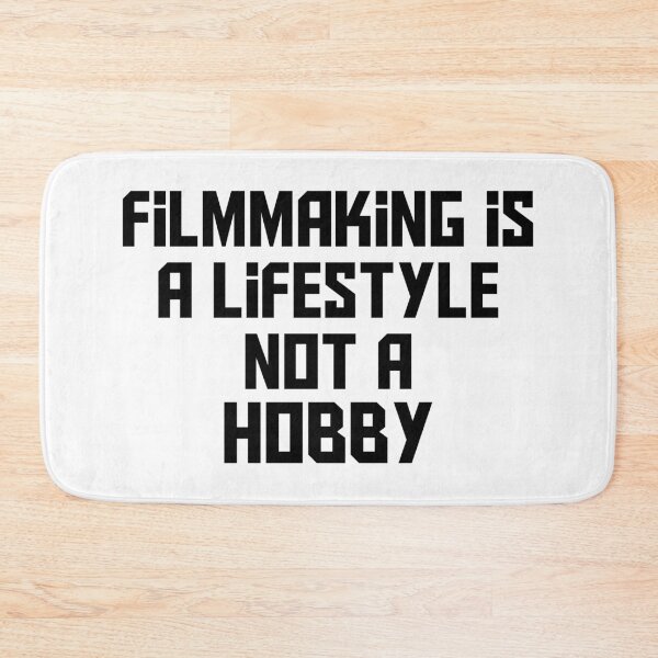 Item preview, filmmaking is a lifestyle not a hobby, filmmaking lovers, filmmaking art, filmmaking camera designed and sold by Dkh Fashion.