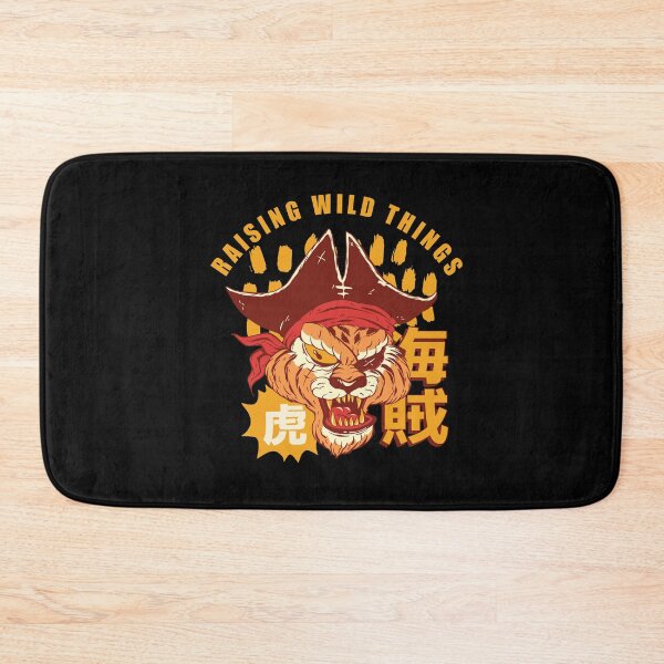 Item preview, Raising Wild Things Tiger Pirate designed and sold by Coder-T.
