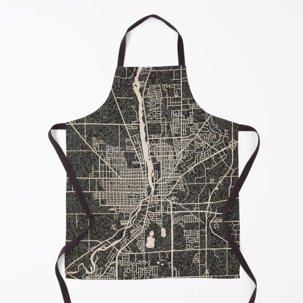 Item preview, BELOIT map Wisconsin Ink lines designed and sold by InkMaps.