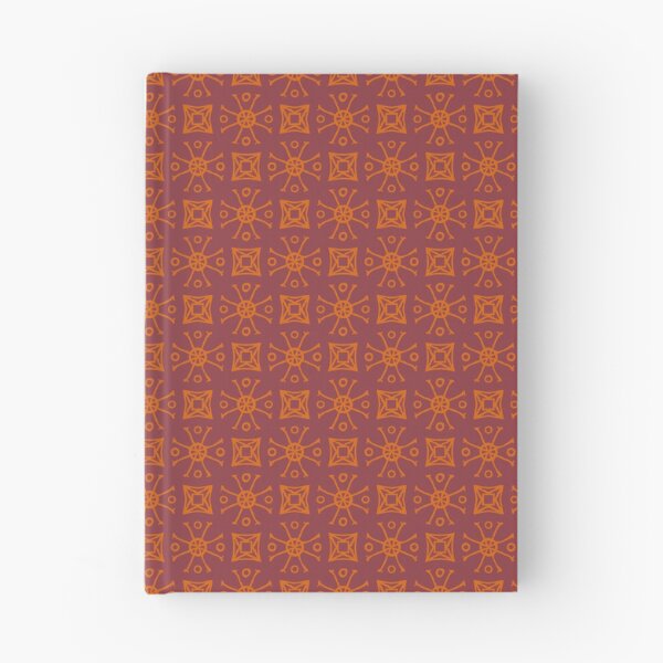 Item preview,  Geometric Pattern Doodly Burgundy Orange designed and sold by Antava.