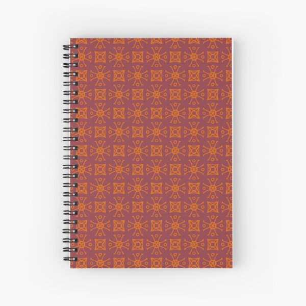 Item preview,  Geometric Pattern Doodly Burgundy Orange designed and sold by Antava.