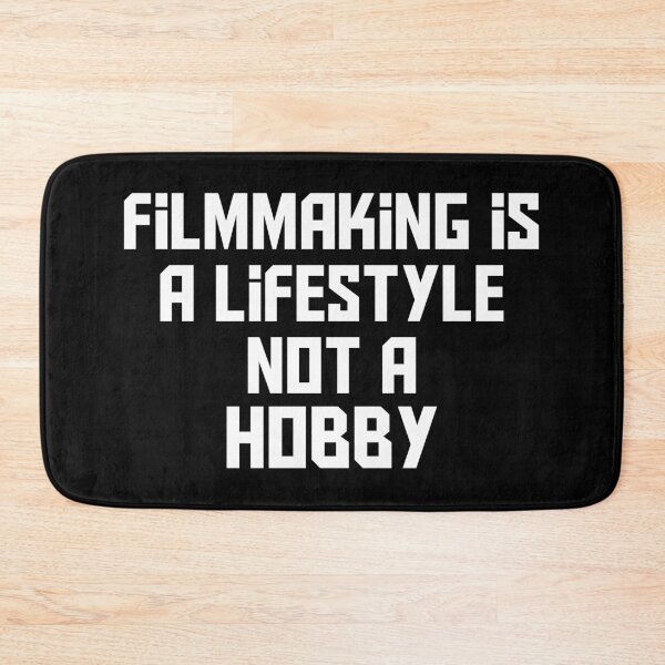 Item preview, filmmaking is a lifestyle not a hobby, filmmaking lovers, filmmaking art, filmmaking camera designed and sold by Dkh Fashion.