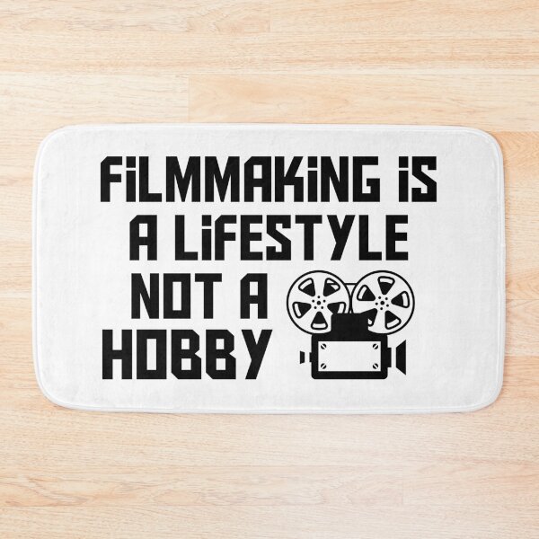 Item preview, filmmaking is a lifestyle not a hobby, filmmaking lovers, filmmaking art, filmmaking camera designed and sold by Dkh Fashion.