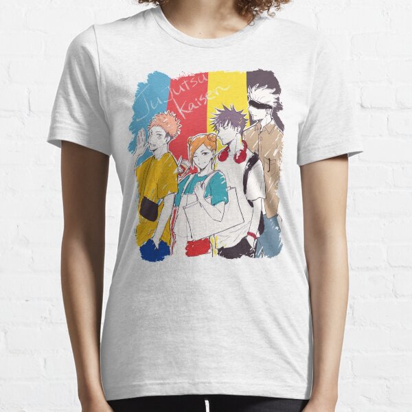 Megumi Fushiguro Jujutsu Kaisen Anime Funny shirt for Woman Satoru Gojo Yuji Itadori T-Shirt Nobara Kugisaki