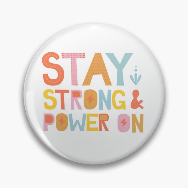 Item preview, Stay Strong Illustration designed and sold by Jaja-22.