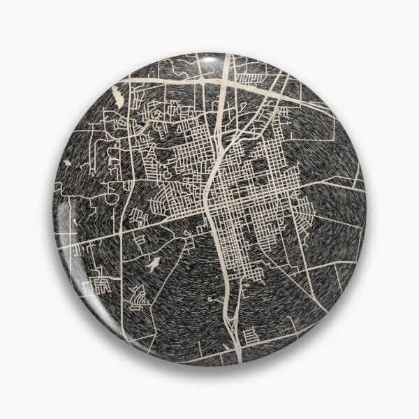 Item preview, CEDAR FALLS map Iowa Ink lines designed and sold by InkMaps.