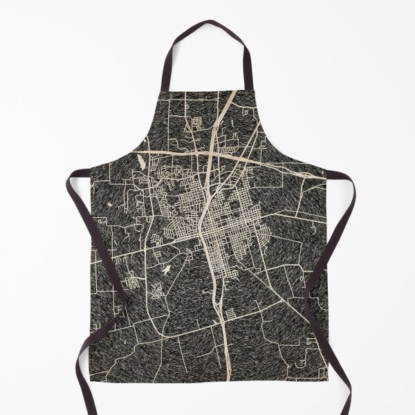 Item preview, CEDAR FALLS map Iowa Ink lines designed and sold by InkMaps.