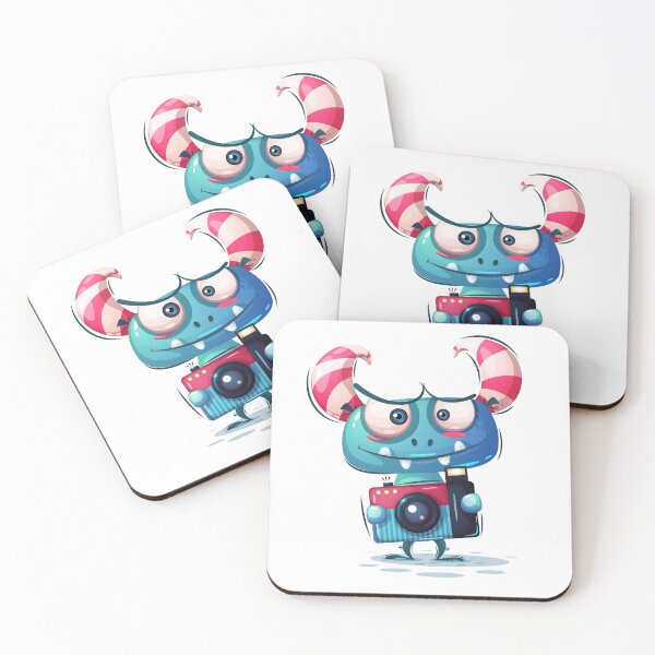 Item preview, cute monster designed and sold by SwipeUp.