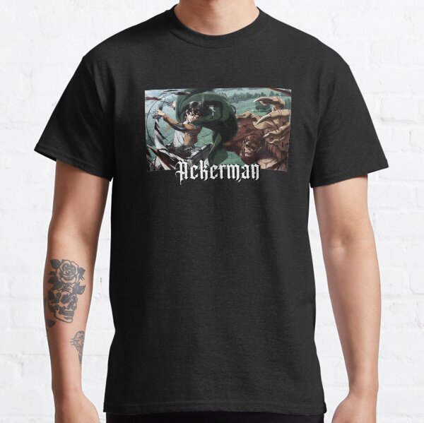 LEVI ACKERMAN VS BEAST TITAN - SNK T-shirt classique