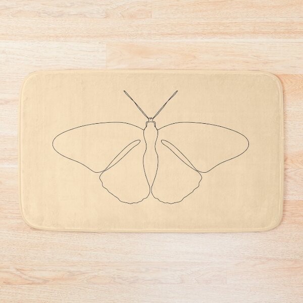 Item preview, Simple Butterfly Line Art designed and sold by laurenmoee.