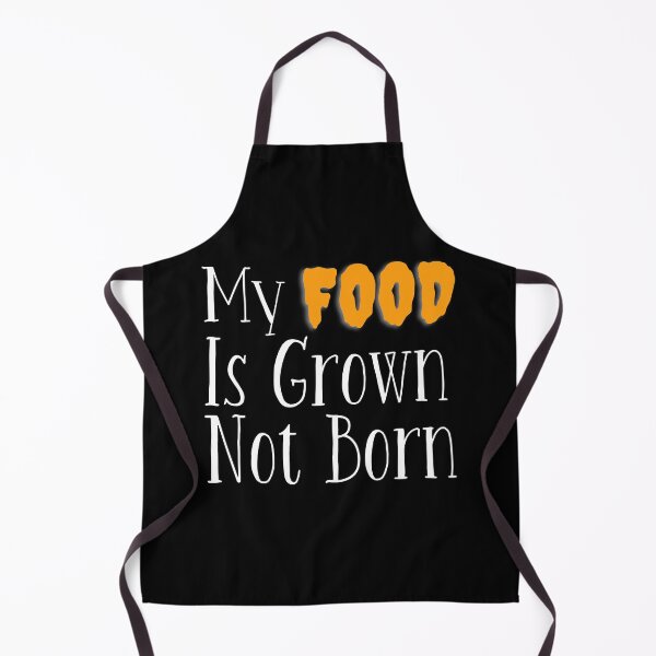 Item preview, My Food Is Grown Not Born designed and sold by VeganAnimal.
