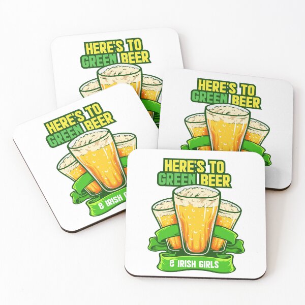 Aperçu de l'œuvre Elle est à la bière verte et aux filles irlandaises créée et vendue par TheFlipRepublic.