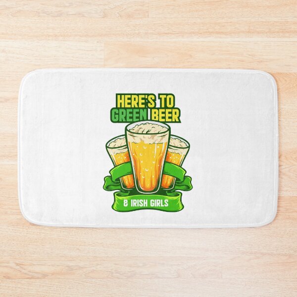 Aperçu de l'œuvre Elle est à la bière verte et aux filles irlandaises créée et vendue par TheFlipRepublic.
