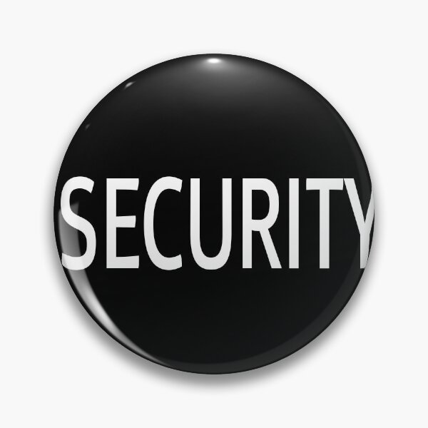 Item preview, Security, event staff, safety designed and sold by mwagie.